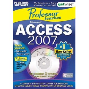 Professor Teaches Microsoft Access 2007 Training Suite (PC)