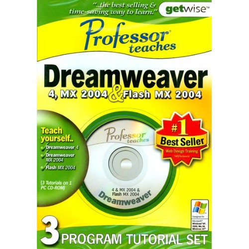 Professor Teaches Dreamweaver MX 2004 and Flash MX 2004 PC CDROM