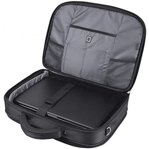 Trust Sydney 17 Inch Laptop Bag Business Briefcase for 17.3 Inch Laptops - Black