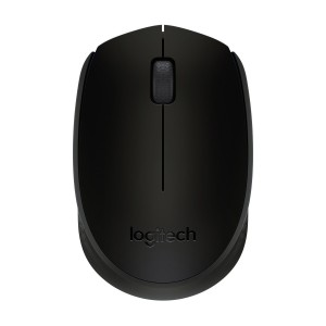 Logitech B170 Wireless Mouse, USB Nano Receiver, Optical Tracking, 12-Months Battery Life, Ambidextrous, PC / Mac / Laptop  - Dark Grey