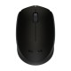 Logitech B170 Wireless Mouse, USB Nano Receiver, Optical Tracking, 12-Months Battery Life, Ambidextrous, PC / Mac / Laptop  - Dark Grey