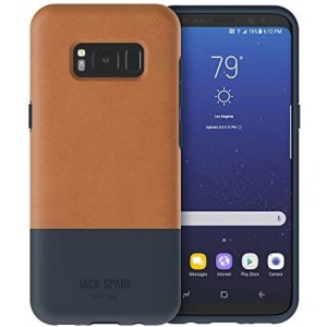 Jack Spade Color-Block Case for Samsung Galaxy S8 - Fulton Tan/Navy
