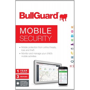 Bullguard Mobile Internet Security Pack of 25 | 3 Devices | 1 Year | Retail Pack (by Post/EU)