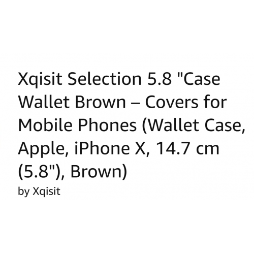 10x Xqisit Apple iPhone X - XS MAGNETIC Slim Wallet Ultra Thin Flip Wallet UK
