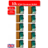 10x Xqisit Apple iPhone X - XS MAGNETIC Slim Wallet Ultra Thin Flip Wallet UK