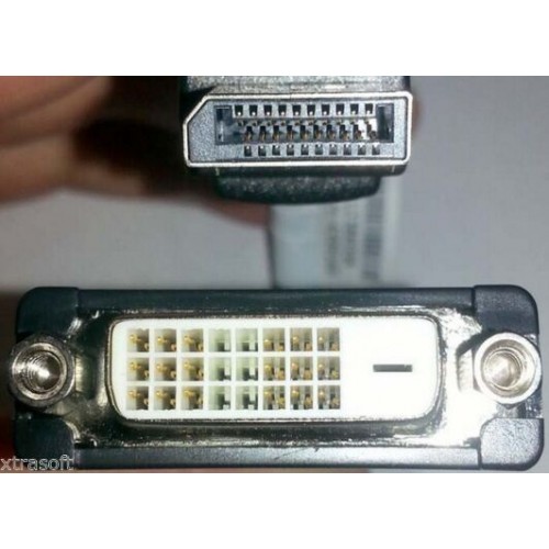 GENUINE Lenovo DisplayPort to Single-Link DVI-D Adapter Cable (43N9159) VAT inc