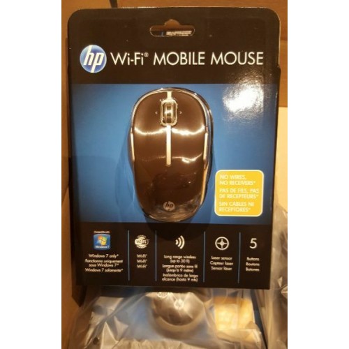HP WiFi Wireless Mobile Mouse 5 buttons SEALED| COMPATIBILITY: see list of HP 