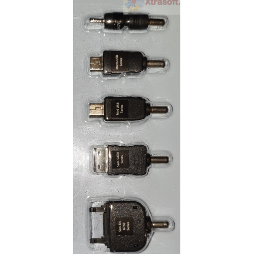 Power M8 Universal 12v In Car Charger 5x Adapters Cigarette Lighter Mini/Micro USB UK