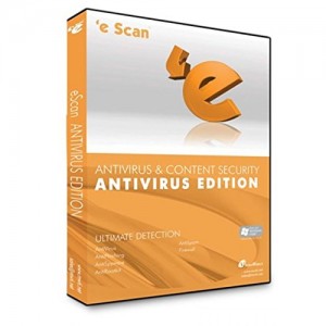 Escan AntiVirus and Content Security 2019 | 1 PC | 1 Year | Digital (ESD/EU)