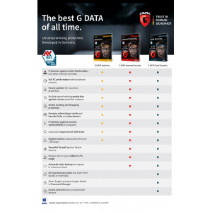 G Data Internet Security | 1 PC | 1 Year | Digital (ESD/EU)