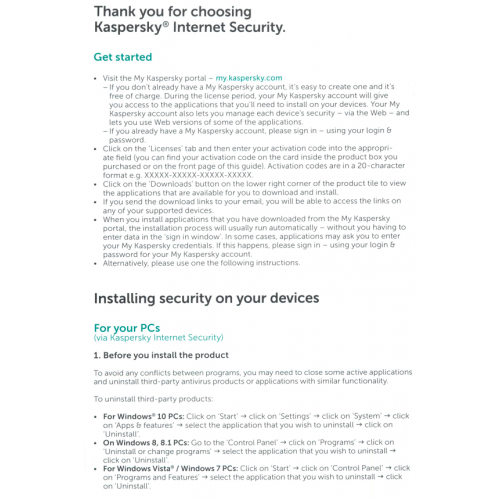 Kaspersky Internet Security 2018 | 10 Devices | 1 Year | Flat Pack (by Post/EU)