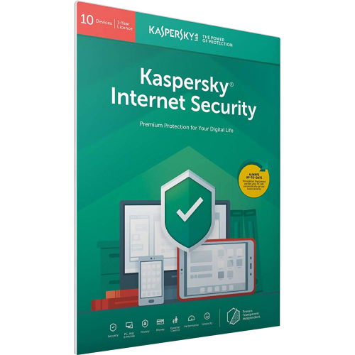 Kaspersky Internet Security 2019 | 10 Devices | 1 Year | Flat Pack (by Post/EU)