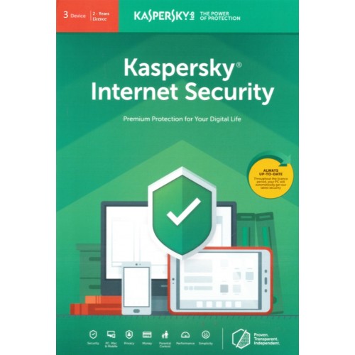 Kaspersky Internet Security 2019 | 3 Devices | 2 Years | Digital (ESD/EU)
