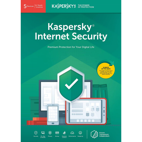 Kaspersky Internet Security 2019 | 5 Devices | 2 Years | Digital (ESD/EU)