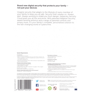 Kaspersky Security Cloud 2020 Family | 20 Devices | 1 Year | Digital (ESD/UK+EU)