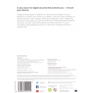 Kaspersky Security Cloud 2020 Personal | 5 Devices | 1 Year | Flat Pack (by Post/UK+EU)