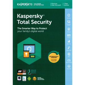 Kaspersky Total Security 2017 | 3 Devices | 1 Year | Digital (ESD/UK+EU)
