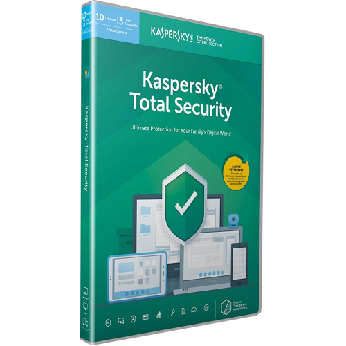 Kaspersky Total Security 2020 | 10 Devices | 1 Year | Retail Pack (by Post/EU)