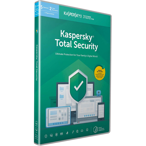 Kaspersky Total Security 2019 | 5 Devices | 1 Year | Retail Pack (by Post/EU)