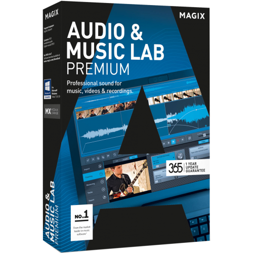 MAGIX Audio & Music Lab Premium | Retail Pack (by Post/EU)