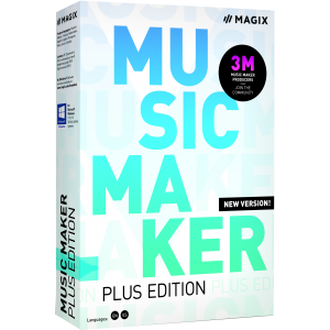 MAGIX Music Maker Plus Edition | EN/FR/DE/IT/ES/ND | Retail Pack (by Post/EU)