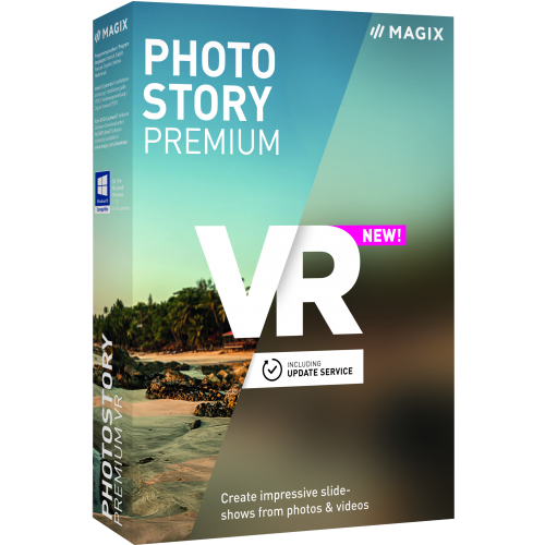 MAGIX Photostory Premium VR | French/English/Italian/Spanish/Dutch | Retail Pack (by Post/EU)