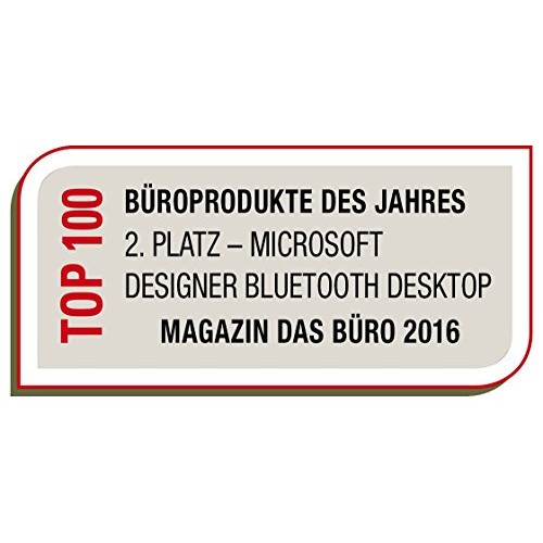 Microsoft TA000241 Designer Bluetooth Desktop Keyboard and Mouse Set
