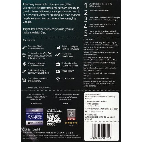 Mr Site Professional (PC/Mac)