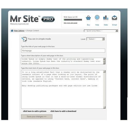 Mr Site Professional (PC/Mac)