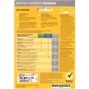 Norton Security 2019 Premium | 10 Devices | 1 Year | Digital (ESD/EU)