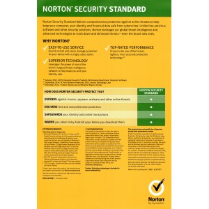 Norton Security 2019 Standard | 1 Devices | 1 Year | OEM Digital (ESD/EU)