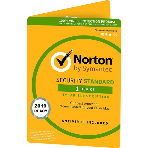 Norton Security 2019 Standard | 1 Devices | 3 Years | Digital (ESD/EU)