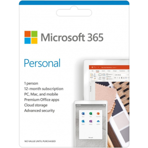 Microsoft Office 365 Personal | 1 User | 5 Devices | 1 Year | Retail Pack (by Post/EU) Latest