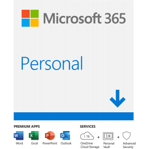 Microsoft Office 365 Personal | 1 User | 5 Devices | 1 Year | Digital (ESD/EU)