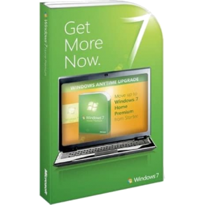 Microsoft Windows 7 Home Premium Actualización Anytime SP1 32/64bit | Paquete de caja (Disco y licencia)